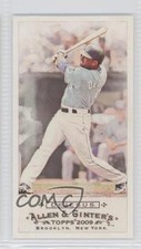 2009 Topps Allen & Ginter's Mini Red Bazooka Back 14/25 David DeJesus #93 3f5