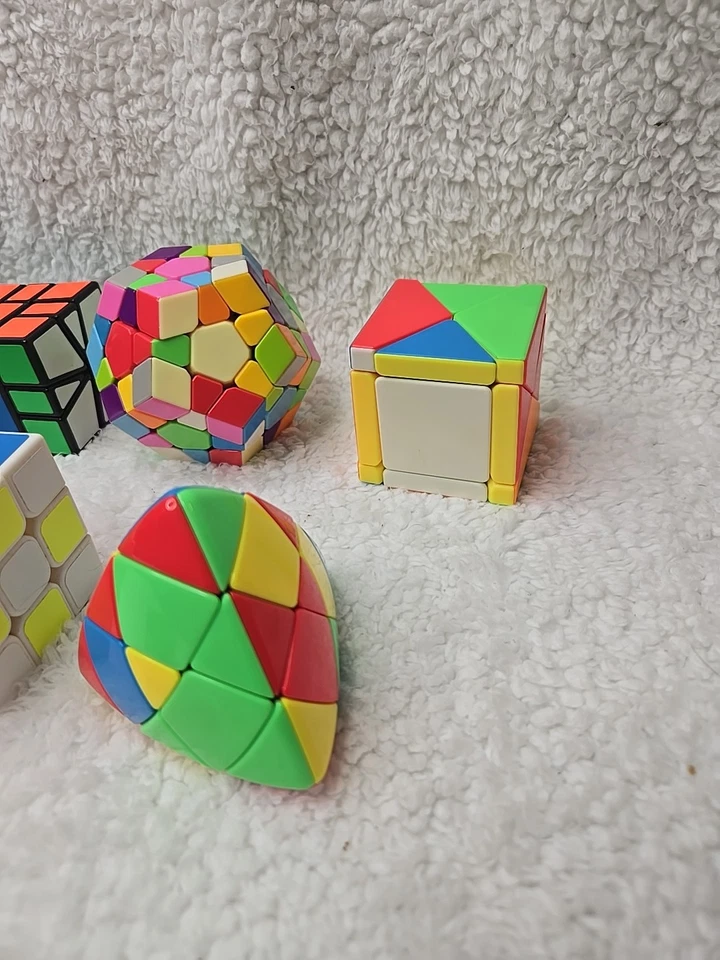 Brain Teasers Puzzles Odd Lot of 8 All Different Types Of Puzzles - Image 2 of 4