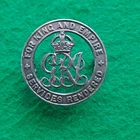 WW1 Colonial South African Silver Wound Badge Services Rendered SA4697 Africa