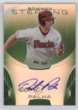 2013 Bowman Sterling Prospect Green Refractor 59/125 Daniel Palka Auto 0af