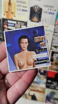 Funny Collage Fridge Magnet