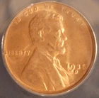1935-D Lincoln Cent. ANACS MS-64 RED. Starts at .99. NO RESERVE