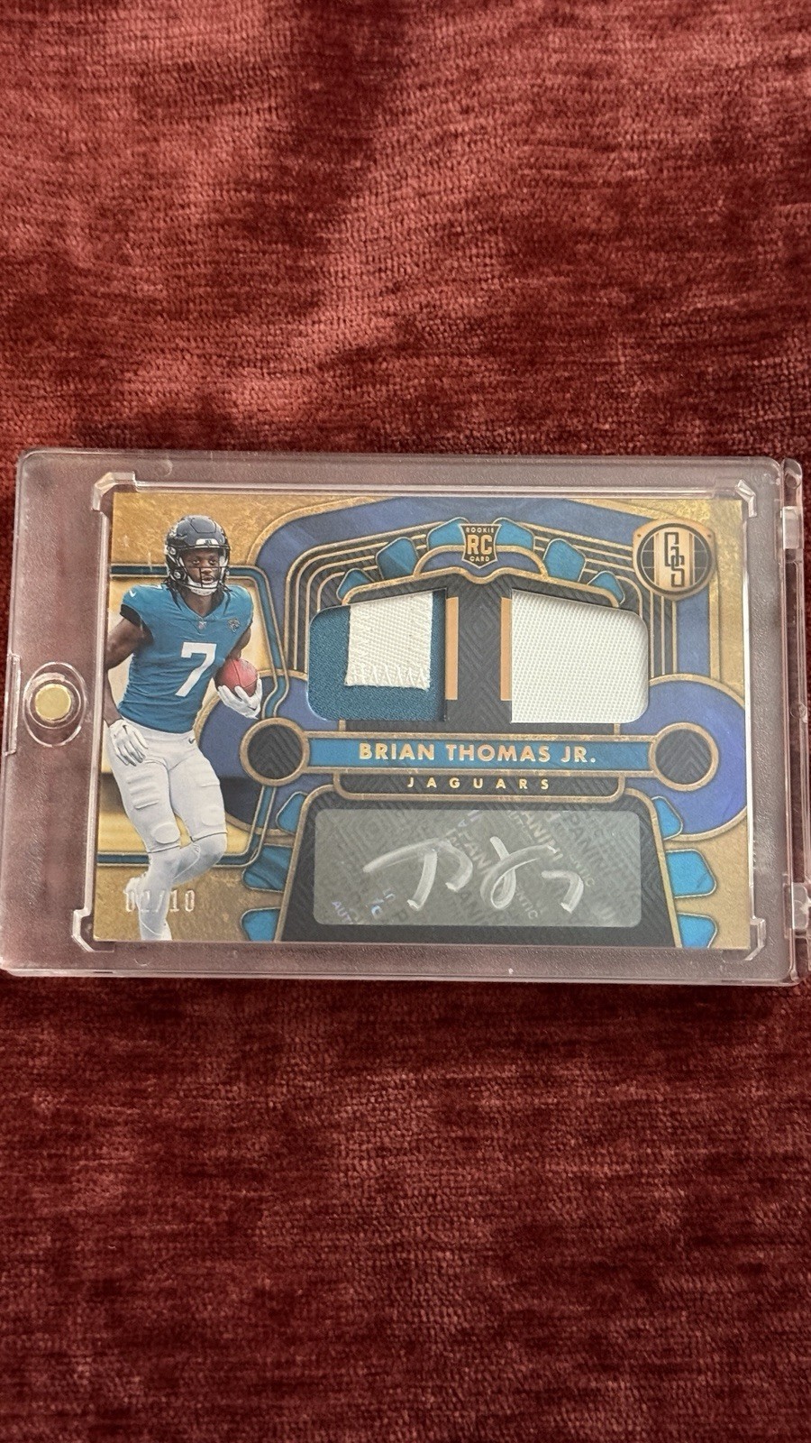 2024 Panini Gold Standard Rookies Sapphire /10 | Brian Thomas Jr. #120 | Jaguars