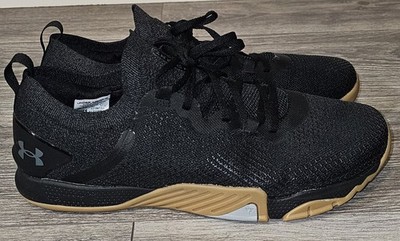 Under Armour TriBase Reign 3 Training Shoes Black Gum 3023698-001 Men's Size 12