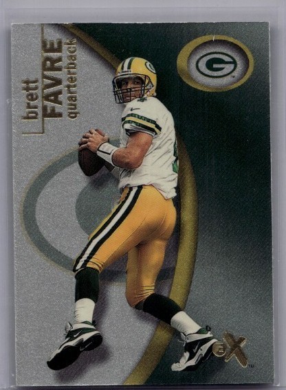 2001 Fleer E-X - Brett Favre #4 Green Bay Packers