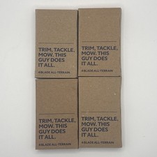 B4 Lot Of 4 16 Heads DSC Dollar Shave Club 4 Blade For All Terrain Shaving