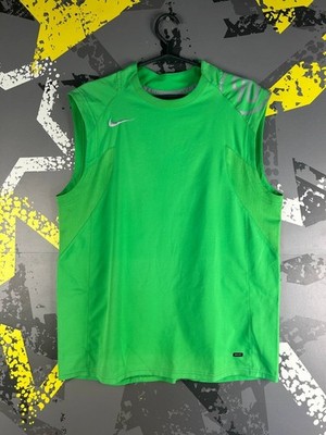 Nike T90 Total 90 Jersey Sleeveless Football Soccer Shirt Green