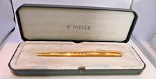 Parker Vintage 75 Gold Ball Pen-new in box--USA--date code UC