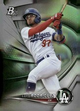 2022 Bowman Platinum #TOP-44 Luis Rodriguez Top Prospects