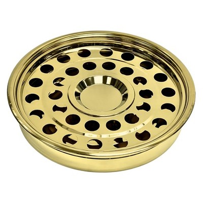 Gold Communion Tray   Stainless Steel 32-Cup Ware, Premium for Churches
