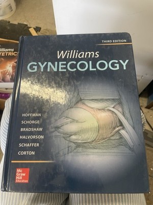 Williams Gynecology 3rd Ed Hardcover by Hoffman et al