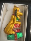 Christopher Radko 1995 Disney Noel Pluto Glass Christmas Ornament w/Box — photo 2