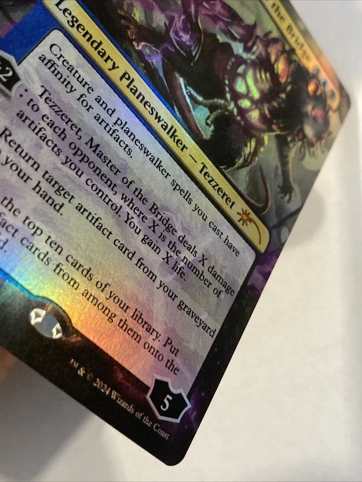 MTG Tezzeret, Master Of The Bridge RAINBOW FOIL Secret Lair 1701 NM - Image 3 of 4