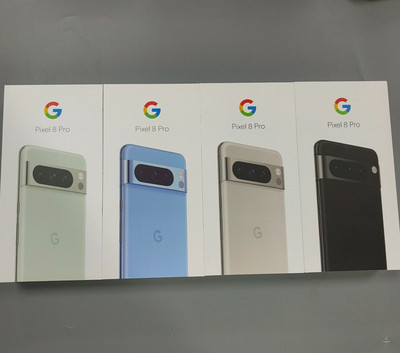 New Sealed Google Pixel 8 Pro 5G 128GB 12GB 6.7'' Unlocked All Colors & Carriers 