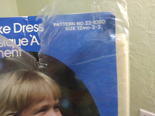 Vintage Rainbow Hill 22-1080 Classic Yoke Smocked Dress Sewing Pattern 12m-2-3 - Picture 4 of 9