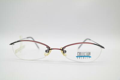 Vintage Collection Creativ 600 Copper Half-Frame Glasses Eyeglass Frame NOS