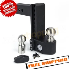 Weigh Safe SWS8-2.5 Class 5 Adjustable 8" Drop Ball Mount for 2.5" Receivers