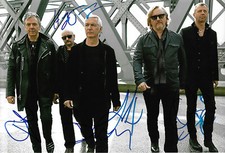 Thunder Band Autogramme full signed 20x30 cm Bild