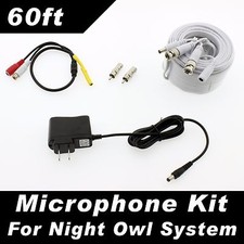 NightOwl Compatible 60 Microphone Kit - all o...