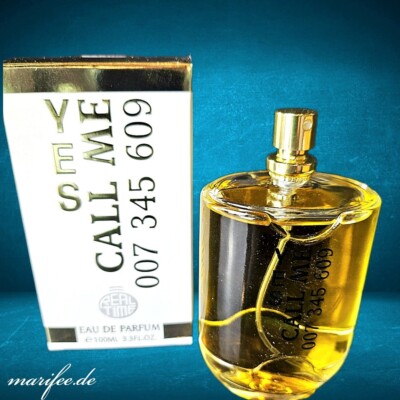 Eau de Parfum, Yes Call me, Real Time , 100 ml, Vanille, Orange,  Art.-Nr. 43115