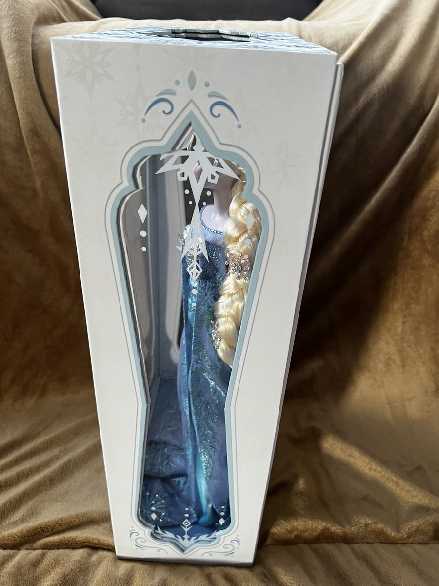 Limited Edition 17” Frozen Elsa Doll Original Snow Queen Dress