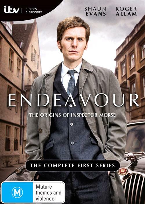 Endeavour Series very good condition dvd region t344