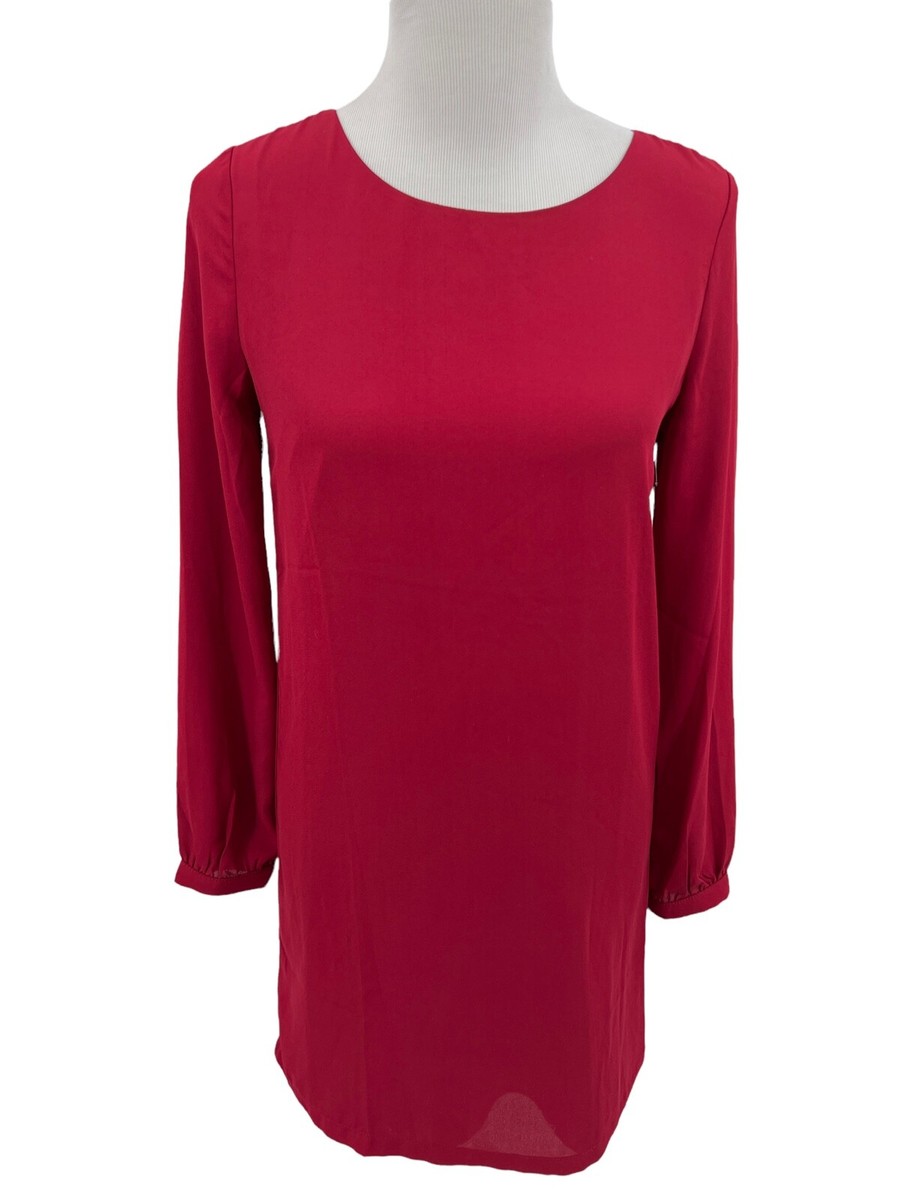 red popover dress Popover Sweater Dress