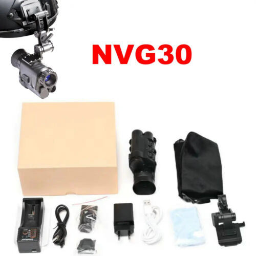 NVG30 NVG10 NVG3rd Gafas Monoculares Visión Nocturna WIFI Casco Binoculares Infrarrojos - Imagen 25 de 30