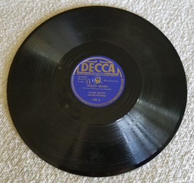 Clyde McCoy   Tear It Down / Sugar Blues Decca   381 Shellac, 10'', 78-Album# 160
