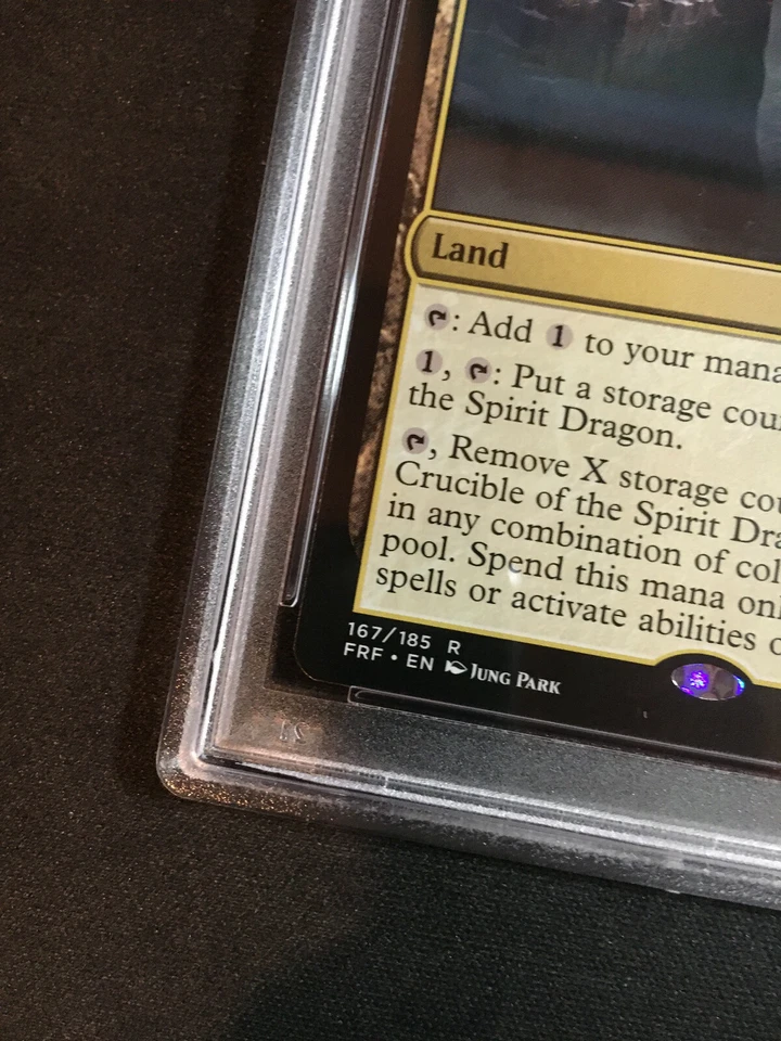 2015 Magic The Gathering Fate Reforged - Crucible of the Spirit Dragon - PSA 10 - Image 3 of 4