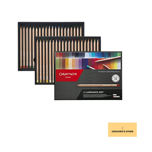 Caran D'ache Luminance Colored Pencil Set of 40 (6901.740) | eBay