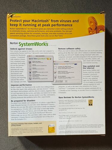 Norton SystemWorks 2.0 for Macintosh - Picture 3 of 6