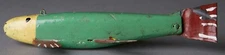 VINTAGE MINNESOTA CYRIL BETHEL 6.5" FISH SPEARING DECOY ~ FOLK ART FISHING LURE