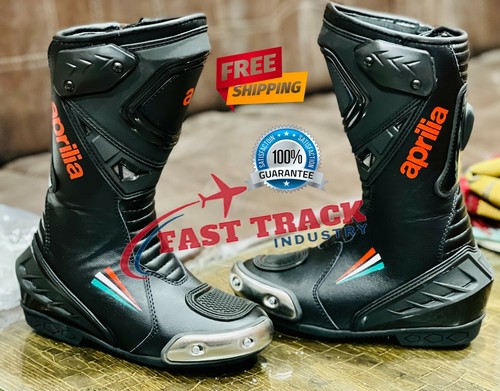 New Design Aprilia Motorcycle Boots 