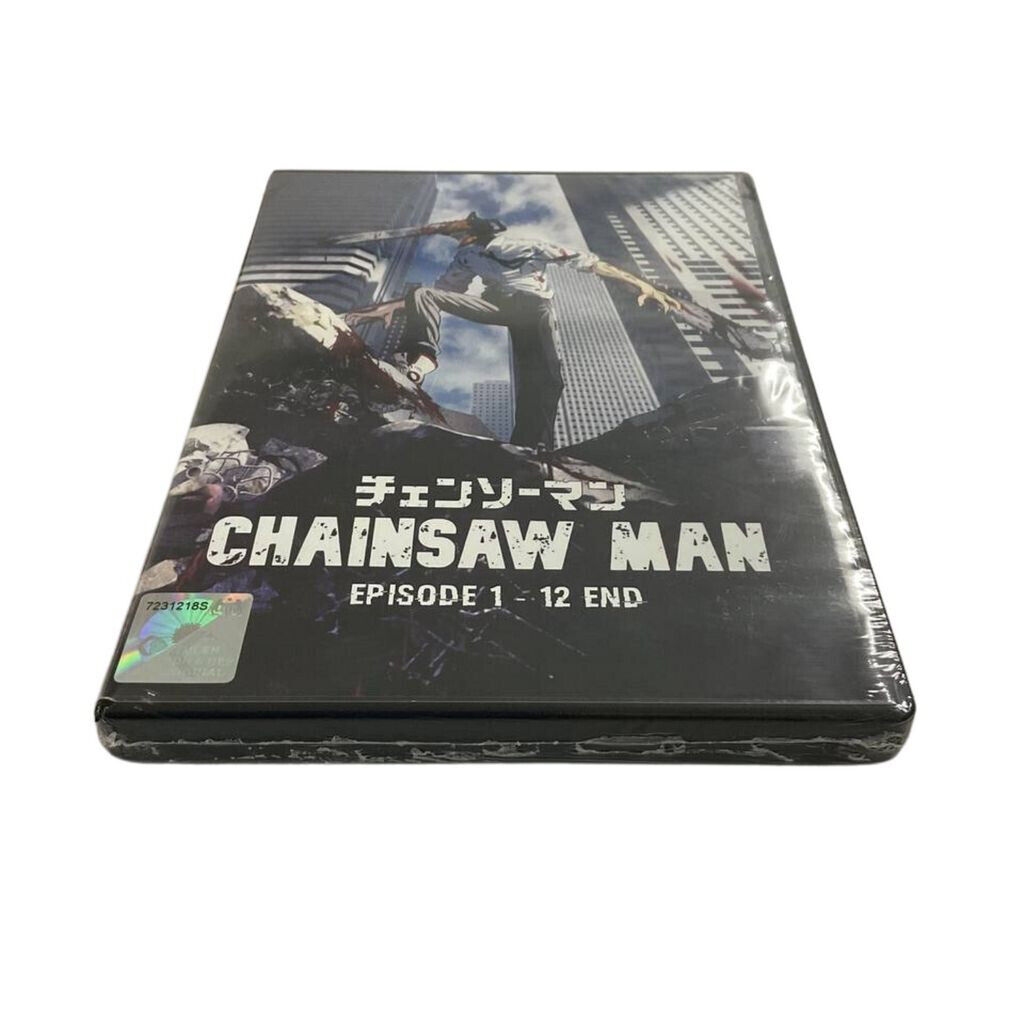 CHAINSAW MAN FULL EP DVD (EPISODE 1-12 END) ENGLISH SUB/DUB