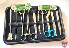 18 Pcs Minor Surgery Set Surgical Instruments Kit Stainless Steel German Grade
