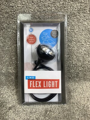 NEW LED Flex Light  - Reading Light - Sleek Compact Design - Black - Gift