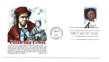  5663 Edmonia Lewis, Black Heritage 2022 Panda Cachets FDC 