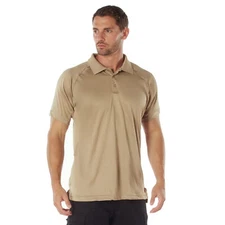 1060-M Rothco On Duty Performance Polo - Tan - Size Medium