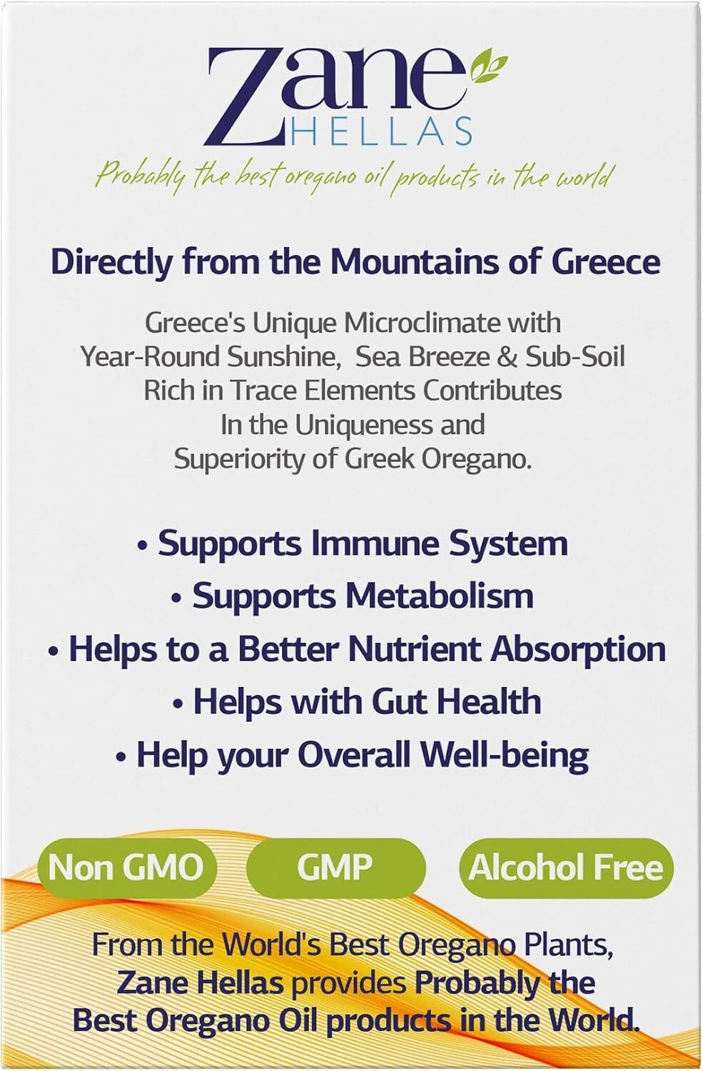 World's Highest Concentration Oregano Oil Softgels: 60 Count of Health Boosters