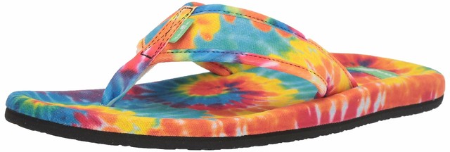 sanuk grateful dead flip flops