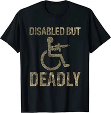 Disabled But Deadly Disability Awareness Month Unisex T-Shirt