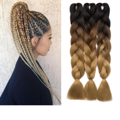 Girls K-POP Demon Hunters Rumi Braids Wig Kids Braiding Hair Christmas Cosplay