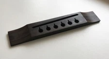 Indian Rosewood Bridge Gibson Type for Acoustic Guitars 2 3/8" String Spacing