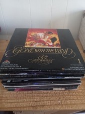 LASERDISC LOT.LOT OF 28 IN GREAT CONDITION.SEAN CONNERY,HARRISON FORD,TOM CRUISE