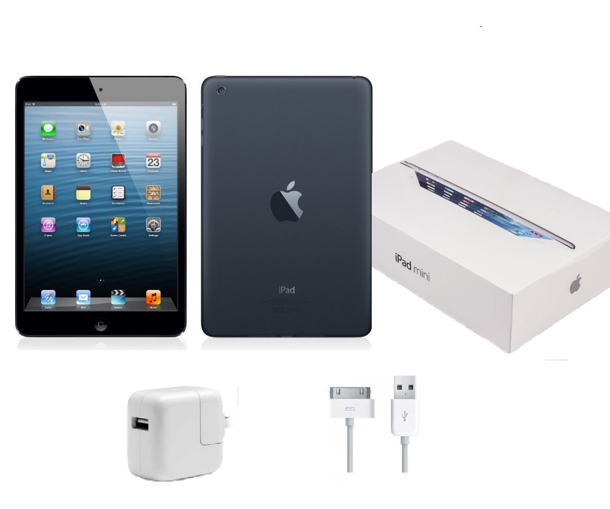 Apple - iPad mini Wi-Fi  32GB ブラック&amp;スレート Apple iPad mini 16GB, Wi-Fi + 4G (Unlocked), 7.9in - Black
