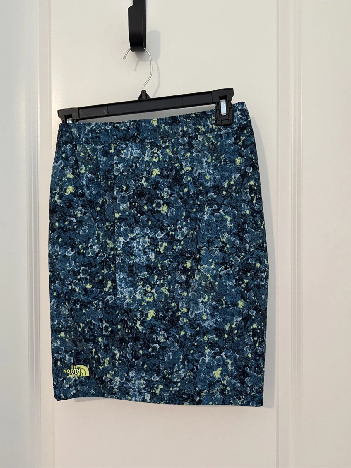 NWT Men's The North Face Blue Printed Pull-On Shorts XXL 2XL Beach Swim Wear