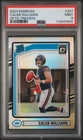 PSA 9 2024 Panini Donruss #327 Caleb Williams Bears Optic Preview Rated Rookie