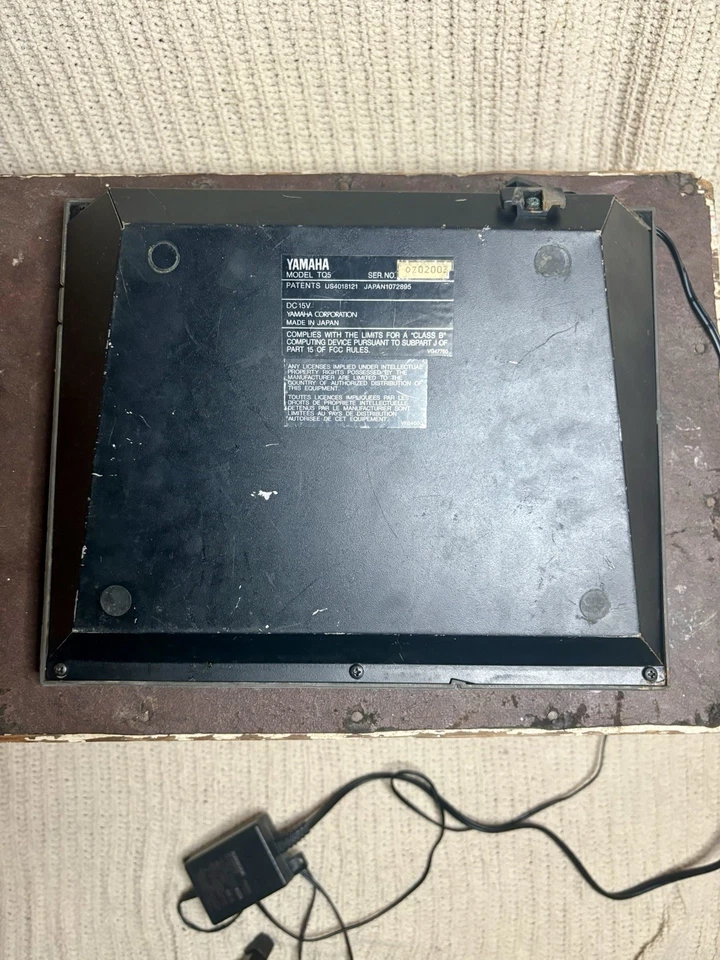 Yamaha Tq5 Fm Synthesizer Sequencer Tone Generator MIDI Vintage 1980s Tested - Image 3 of 4