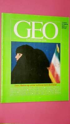 159419 Rolf Rolf Winter GEO MAGAZIN 1984, NR. 08 AUGUST - IRAN Make-up unter